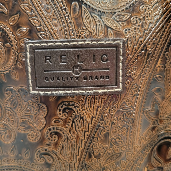 Relic Tan Embossed  Bag - Picture 3 of 3